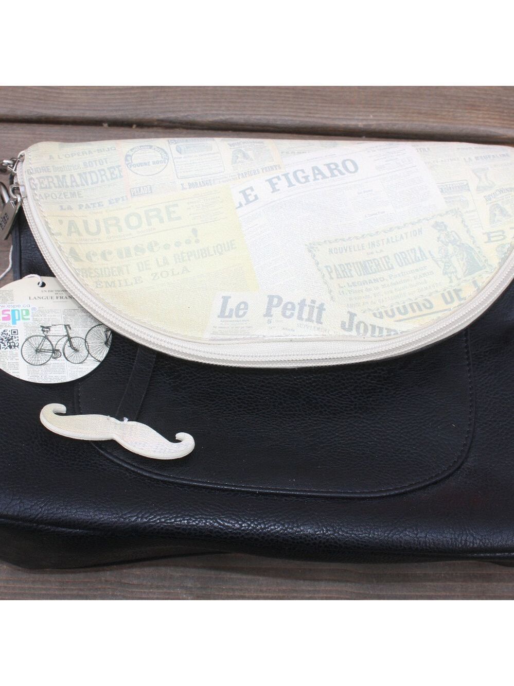 ESPE Mustache Purse NWT Movember